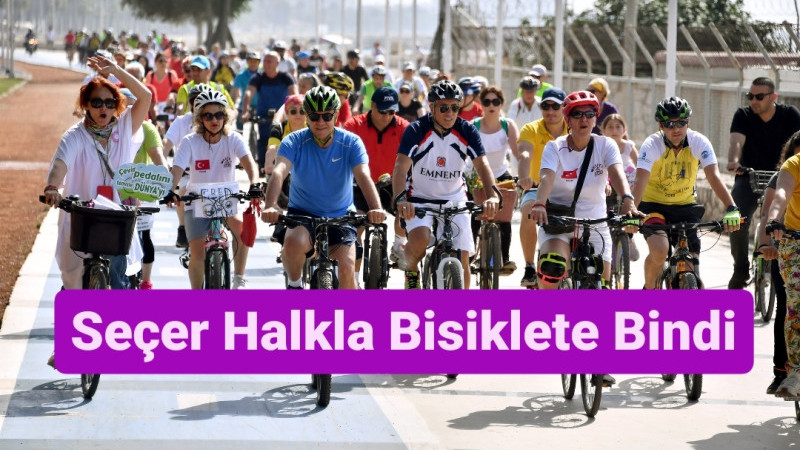 Başkan Seçer, Vatandaşlarla Birlikte Pedal Bastı