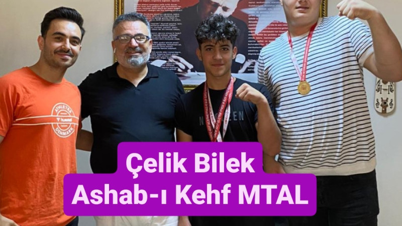 Tarsus Ashab-ı Kehf MTAL Erzurum'da Madalyaları Topladı