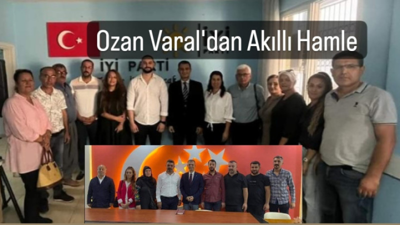 CHP Belediye Başkan A.Adayı Ozan Varal Sahaya İddialı indi