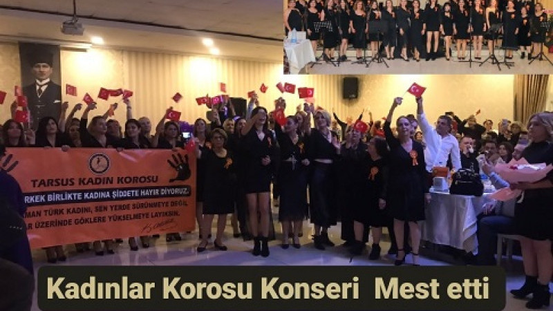 Tarsus Kadın Korosu'ndan Özel Günde Nefes Kesen Konser