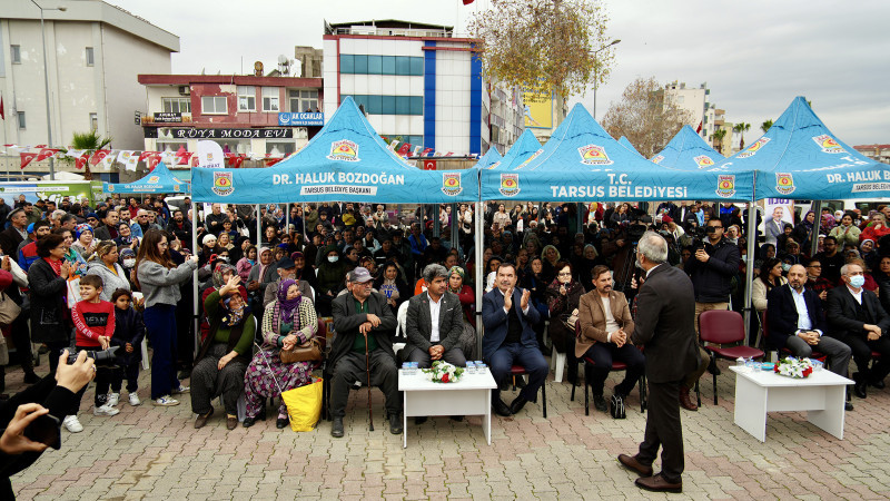 Tarsus Belediyesinin Tarım Projelerine Halktan Tam Destek