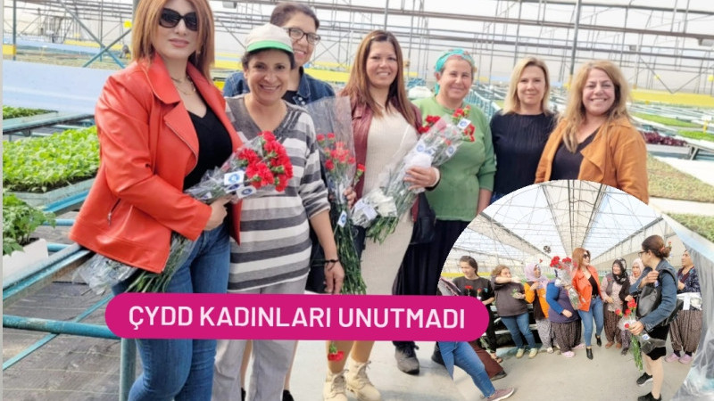 ÇYDD Tarsus Şubesi Emekçi Kadınların Gününü Kutladı