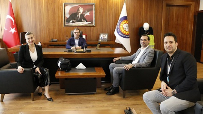 Çelebi Hava Servisi Yöneticilerinden Tarsus TSO’ya ziyaret