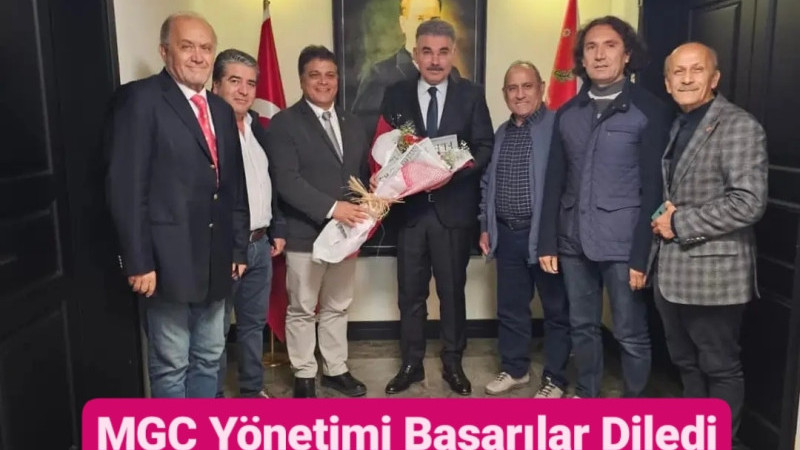 MGC Yönetimi Emniyet Müdürü Karabörk'ü Ziyaret etti 