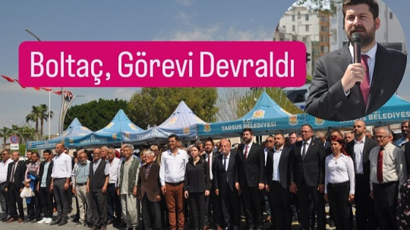 Boltaç, Bozdoğan'dan Görevi Devraldı