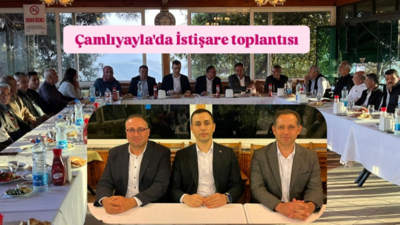 Çamlıyayla'da Kritik Tarım Toplantısı 