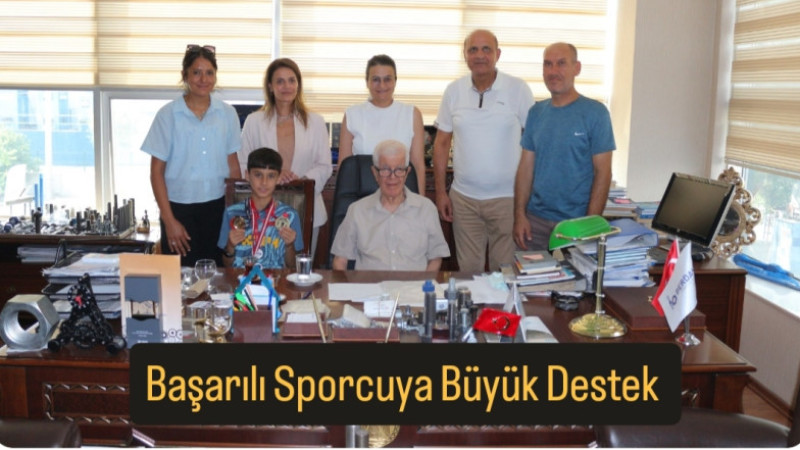 Berdan Cıvata Türkiye Şampiyonu Sporcuya Büyük Destek Verdi