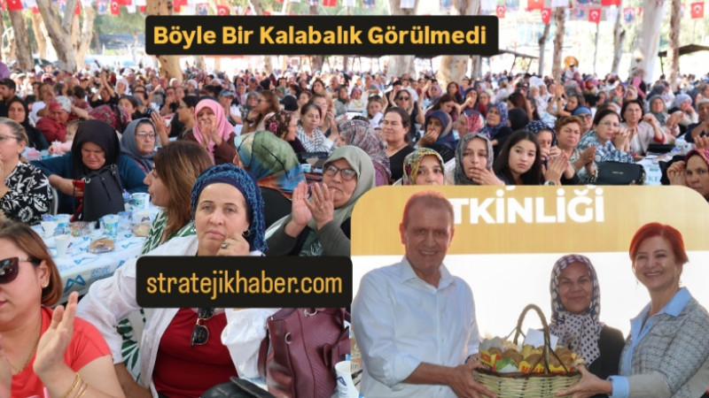 Binlerce Kadın Çiftçiyle Buluşan Vahap Seçer Rekor Kırdı 