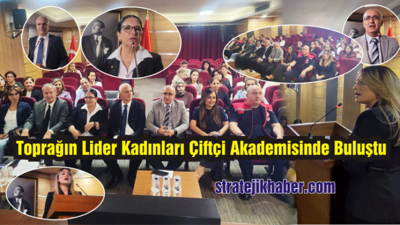 Toprağın Lider Kadınları Tarsus TSO’da Kadın Çiftçi Akademisi Tanıtımında Buluştu