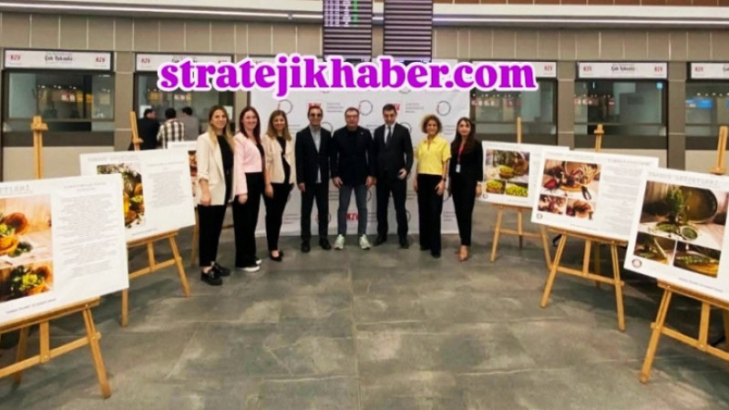 Tarsus'un Coğrafi İşaretli Lezzetleri Çukurova Havalimanında sergilendi