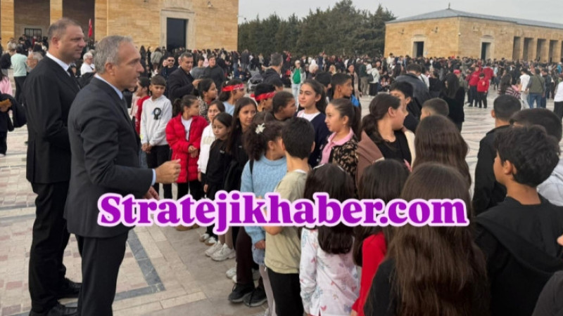 Köy Öğrencileri, CHP Tarsus Başkanı Tıbık Sayesinde Anıtkabir'i Gördü