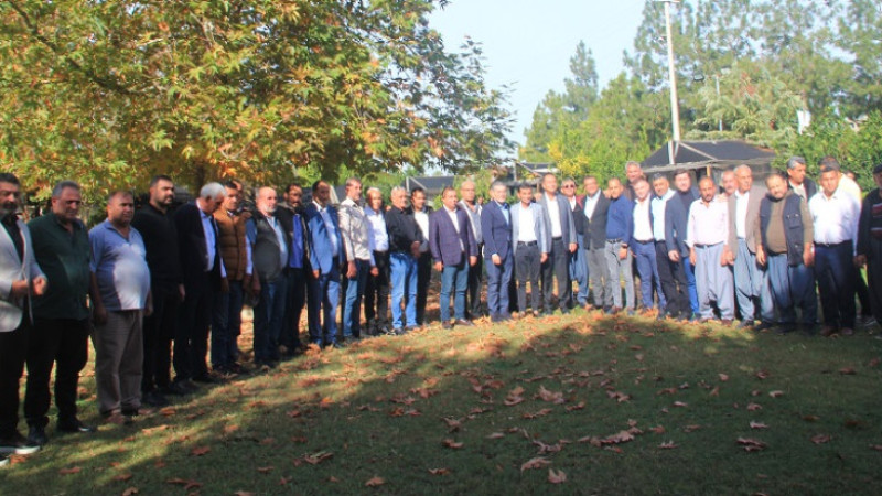 Milletvekili Uysal, Zarar Gören Üreticiler, Muhtarlar ve Gazetecilerle Buluştu