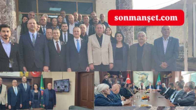 CHP Mersin ve Tarsus Örgütleri Ziraat Odası'nı Ziyaret Etti 