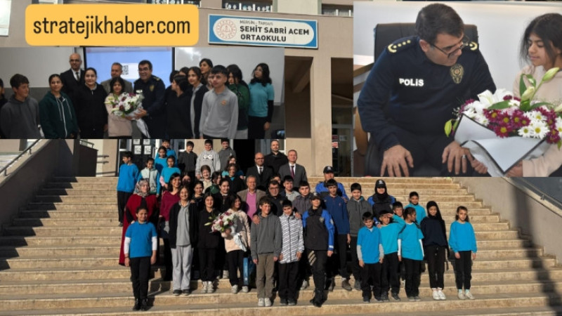 Mersin İl ve Tarsus İlçe Emniyet Müdürü Şehit Sabri Acem Ortaokulunda