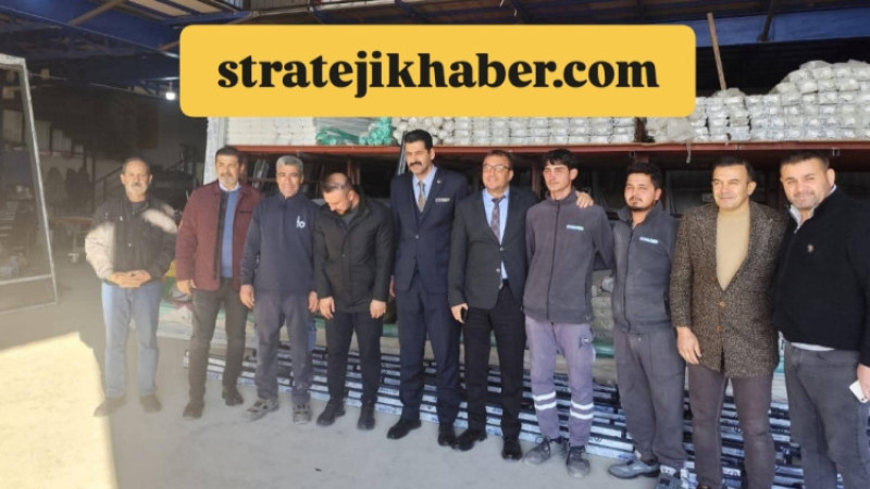 MHP Heyeti, Ulusoy PVC Sahibi Mustafa Ulusoy'u Ziyaret Etti