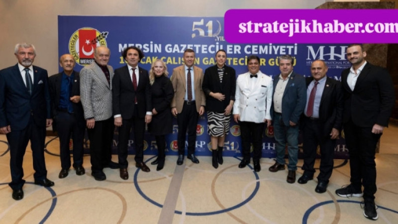 Mersin Gazeteciler Cemiyeti'nden 10 Ocak ve 51. Kuruluş Yıldönümü Balosu