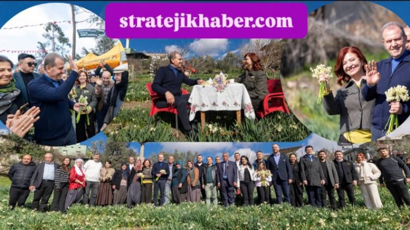 Başkan Vahap Seçer ve Meral Seçer 4. Nergis Şenliği'ne Katıldı 