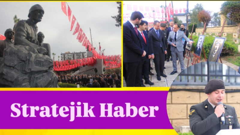 Çanakkale Zaferi ve Şehitler Günü Tarsus’ta Çanakkale Parkında kutlandı