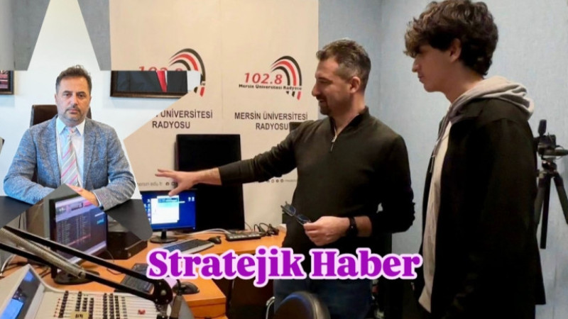 Genç Hasta Mersin Şehir Hastanesinde Hayalini Stüdyoda Yaşadı