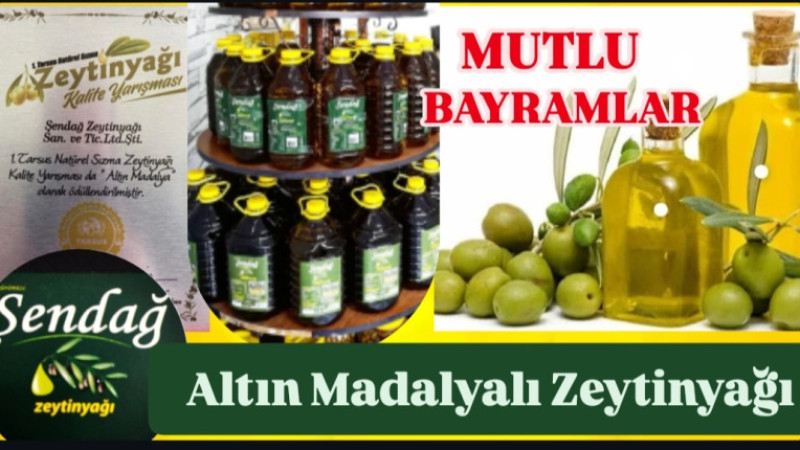 Tarsus'un Altın Madalyalı Zeytinyağı ŞENDAĞ Zeytinyağı Halkın Bayramını Kutladı 
