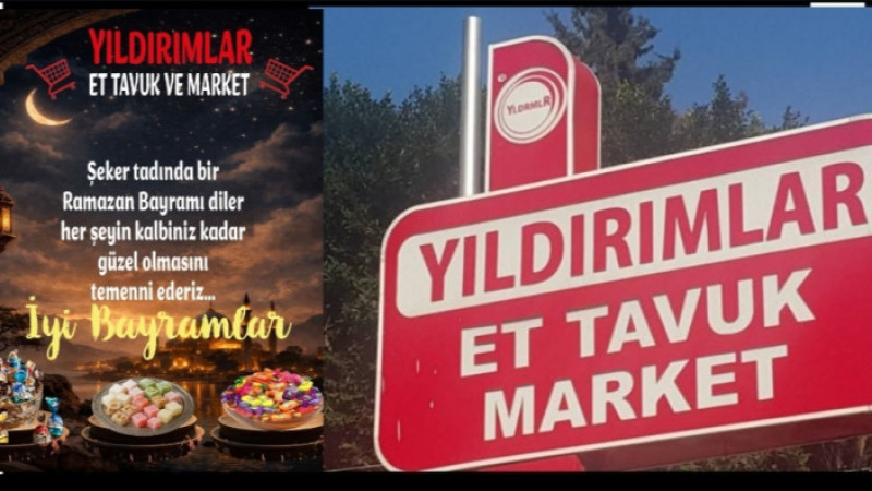 Tarsus Yıldırımlar Market Halkın Bayramını Kutladı