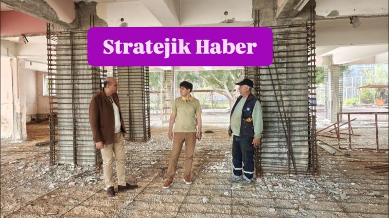 Özdemirci ve Anteplioğlu Tarsus'ta Eğitim Yatırımları Yerinde İncelendi