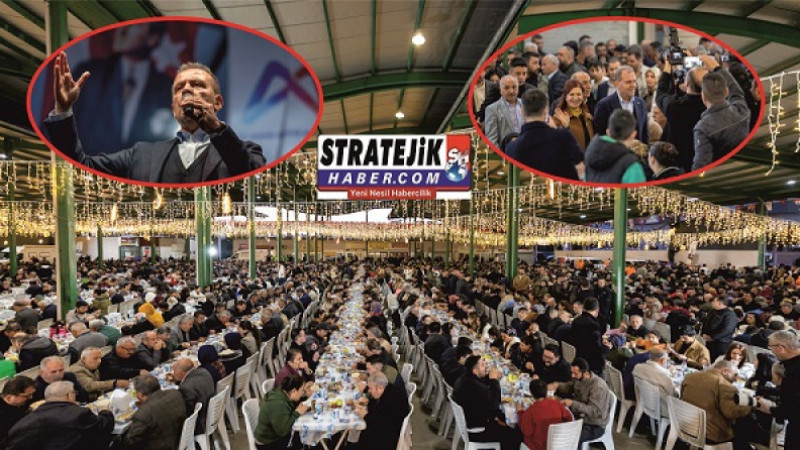 Başkan Seçer ve Meral Seçer Tarsuslular'la İftarda Buluştu