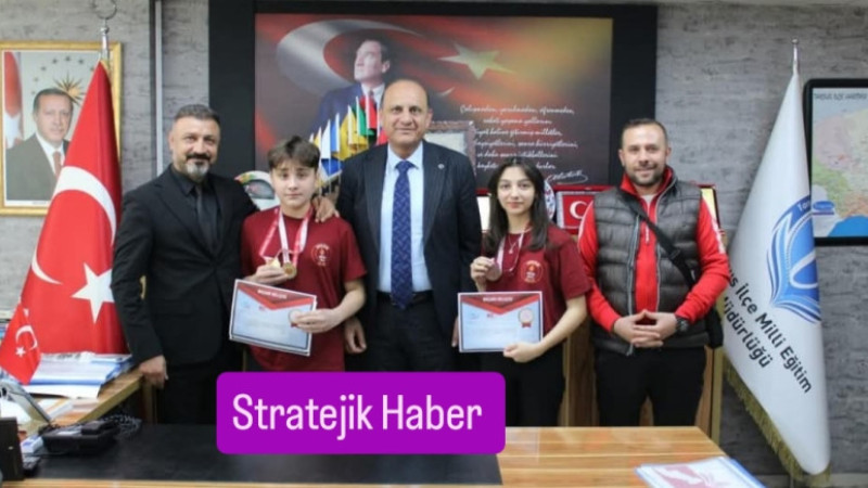 Bilek Güreşi Şampiyonasında Tarsuslu Öğrenci Şampiyon Oldu 