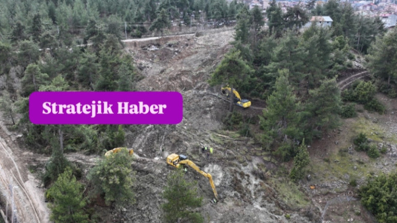MESKİ'den Heyelandan Zarar Gören İçmesu Hattına Anında Müdahale