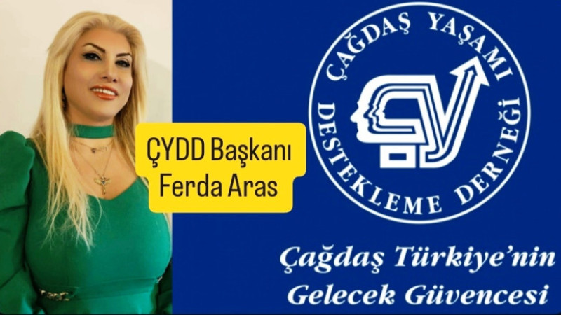 ÇYDD Başkanı Aras: “Çağdaş Cumhuriyet İçin Kadın Haklarını Savunmaya Devam Edeceğiz”