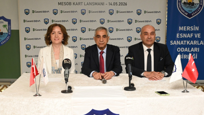 Garanti BBVA ile Mersin Esnaf ve Sanatkârlar Odaları Birliği’nden Mersinli İş Yerlerine Destek 