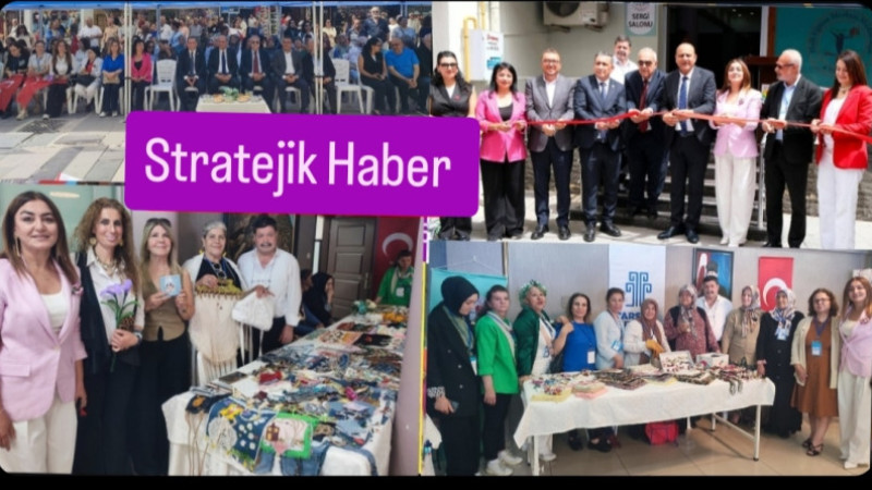 İğne Oyası Yarışmasınde Dereceye Girenlere Ödülleri verildi