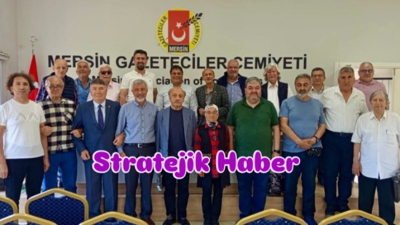 Mersin Gazeteciler Cemiyeti'nde Bayramlaşma İstişare Toplantısına Dönüştü