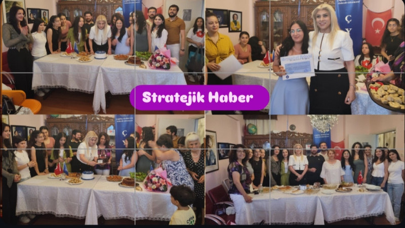 ÇYDD Tarsus Şubesinde Mezuniyet Gururu Yaşandı 