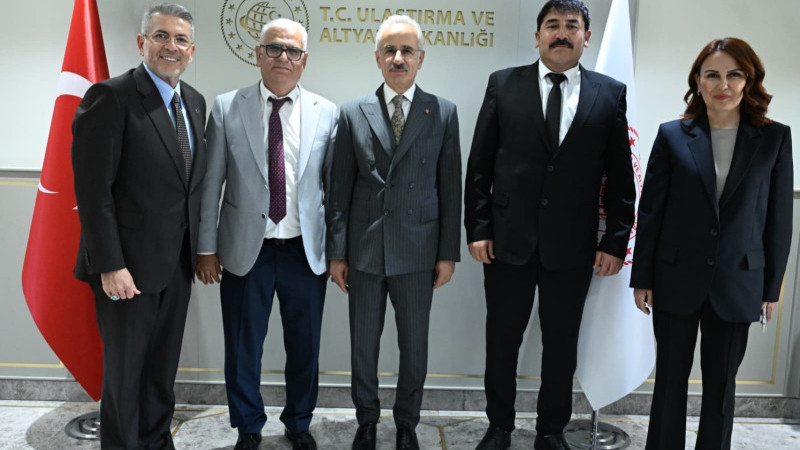 Levent Uysal ve Söylemez, Ulaştırma Bakanına Sorunları iletti