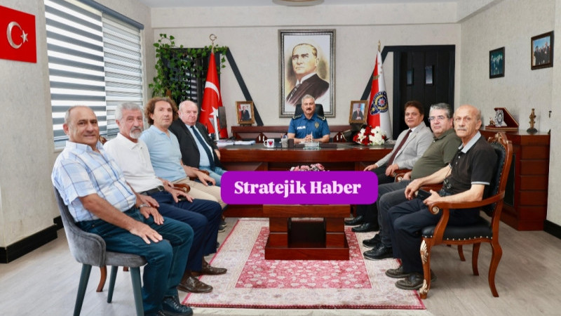 MGC'den Mersin İl Emniyet Müdürü Fahri Aktaş'a Hoş Geldin Ziyareti