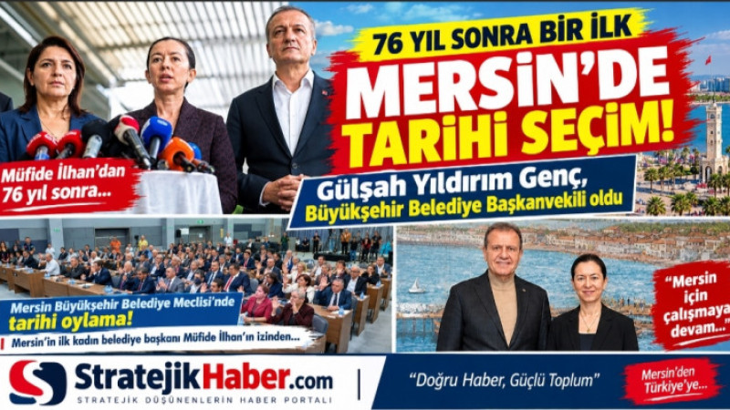 CHP'li Gülşah Yıldırım Genç Mersin Belediye Başkan Vekili Seçildi